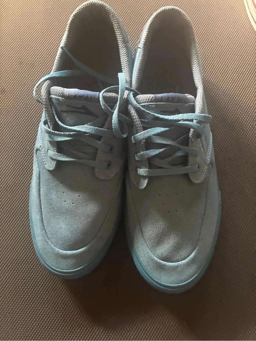 Men's Low-Top Suede Lakai Sneakers - Blue